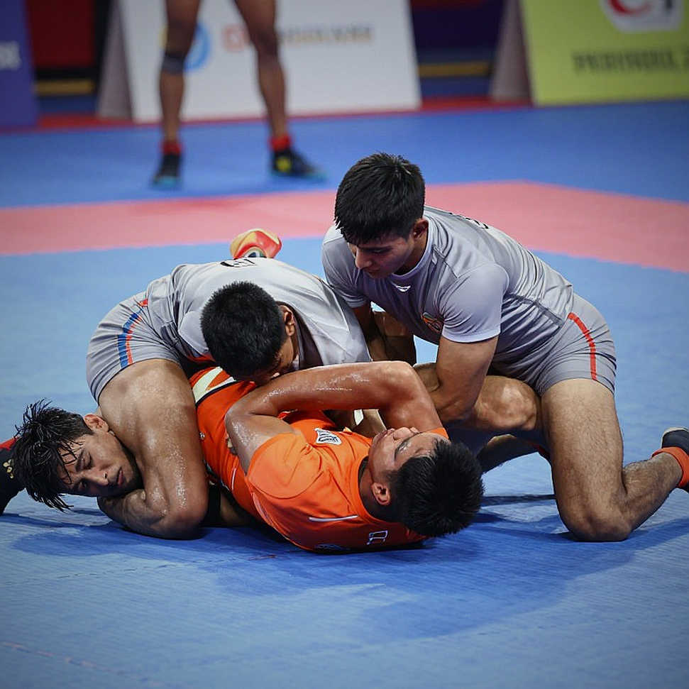 ৪৮-২৪, তিনটি অল-আউট আর একটি সুপার ট্যাকল: নেপালকে উড়িয়ে ভারত ফাইনালে, কিন্তু আসল প্রশ্নটা ২৬ সেপ্টেম্বরের